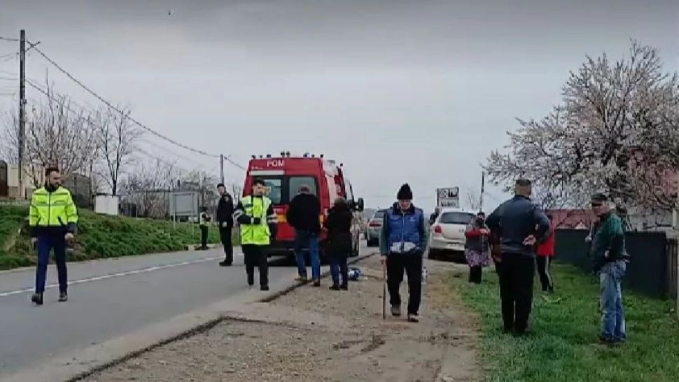 Tragedie în Vaslui: un copil de 7 ani, lovit de mașină în fața mamei sale