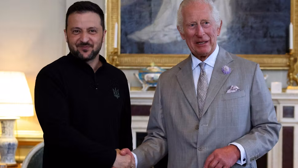 Zelenski, primit de regele Charles la Sandringham: gest fără precedent de solidaritate cu preşedintele ucrainean