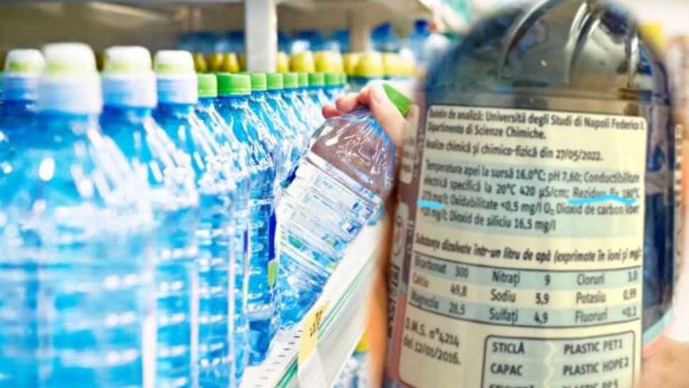 Care este cea mai sănătoasă apă din magazine - detaliul de pe etichetă care dă de gol puritatea acesteia