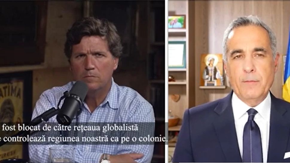 Călin Georgescu, interviu-eveniment acordat lui Tucker Carlson: Tot sistemul din România este 100% controlat de interferențe străine. Înainte de alegerile din SUA a fost controlat de Blinken. După alegeri, este controlat de Franța - VIDEO/LIVE TEXT