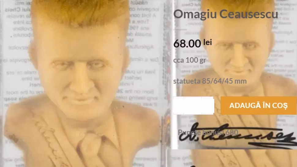 Denunț penal împotriva săpunului "Omagiu Ceaușescu". Ce lege ar fi încălcat firma care-l produce?