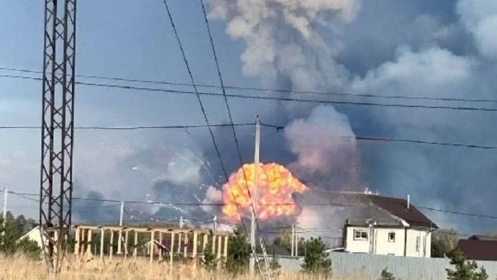 Explozii la un depozit de muniție din Rusia. A fost declarată stare de urgență - VIDEO