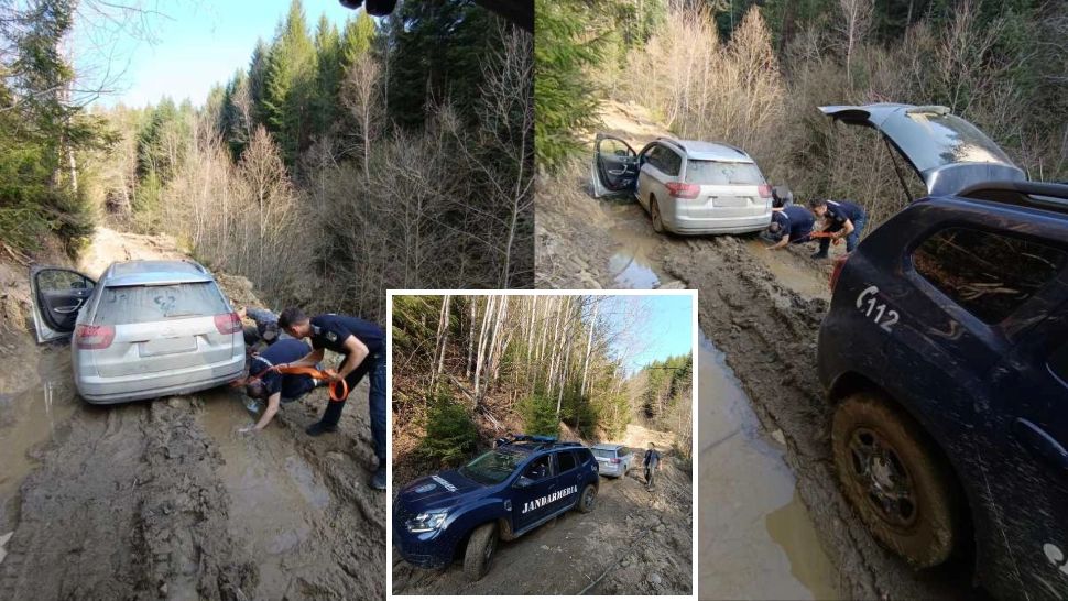 Intervenție dificilă a jandarmilor din Buzău! Cercetători dispăruți în zona Focul Viu, găsiți de după 10 ore de căutări 