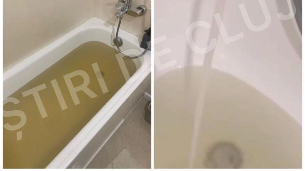 Clujenii, șocați de apa de la robinet: Am umplut deja trei cazi și tot la fel arată