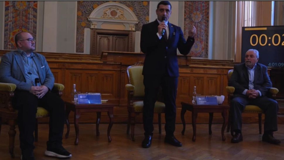 George Simion: E timpul să ne respectăm pentru a construi România de mâine. Participarea la dezbaterea de la Universitatea Babeș-Bolyai - VIDEO