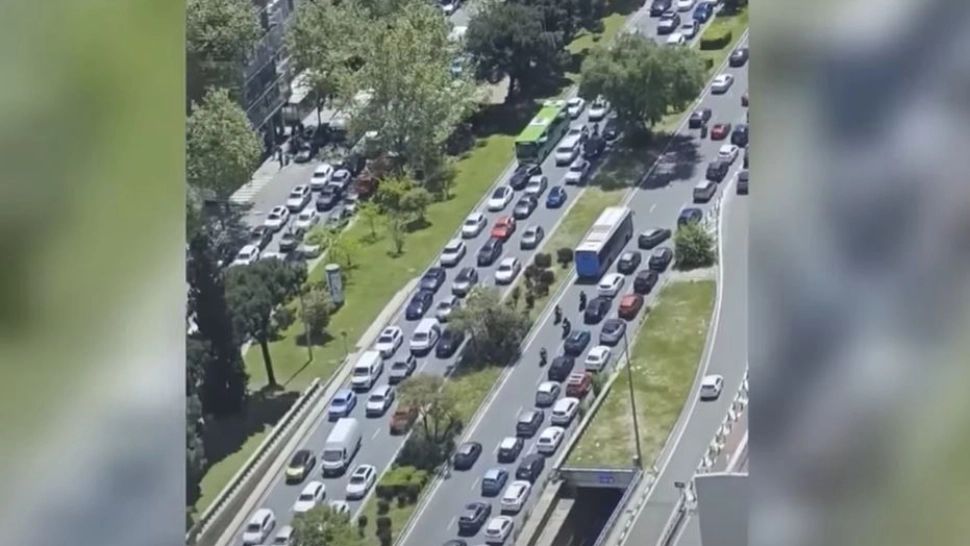 Haos pe șoselele din Madrid, după pana majoră de curent VIDEO