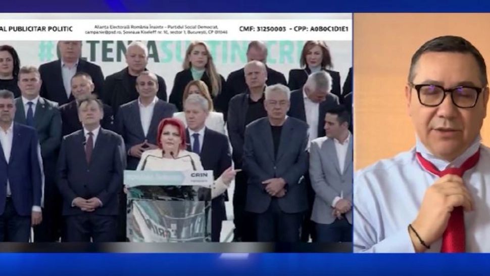 Olguța Vasilescu: „Ponta e suveranist cum sunt și eu soroșistă!”