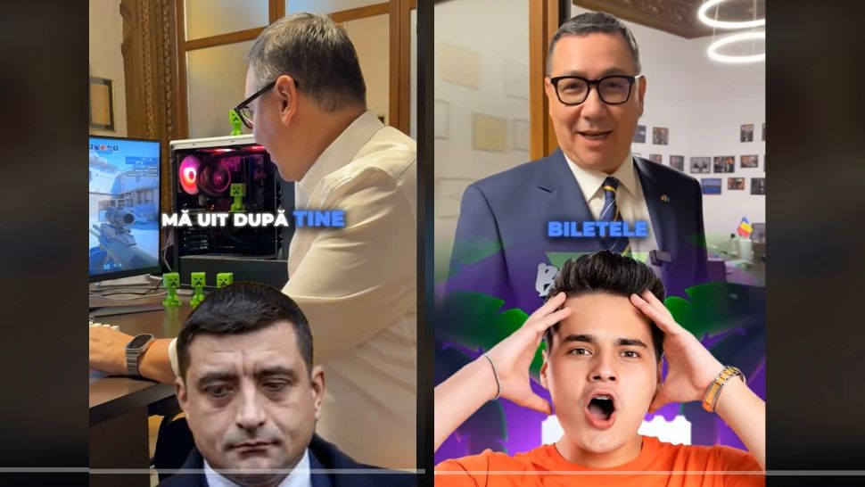 Ponta se filmează la fast food și se agață de Selly, ca să-și atragă alegătorii Cum îi copiază pe contracandidați în clipurile de campanie - VIDEO