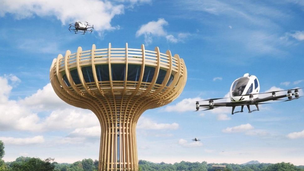 Primele taxiuri zburătoare lansate de China par rupte din filmele SF. Cum vor chinezii să ia fața unor giganți precum Boeing și Airbus