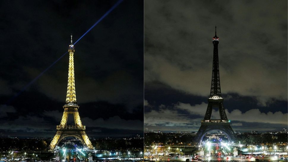 Luminile Turnului Eiffel, stinse în această seară, în semn de doliu pentru moartea Papei Francisc