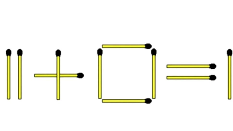Testul IQ de joi! Corectează 11+0=1 prin mutarea unui singur băț de chibrit