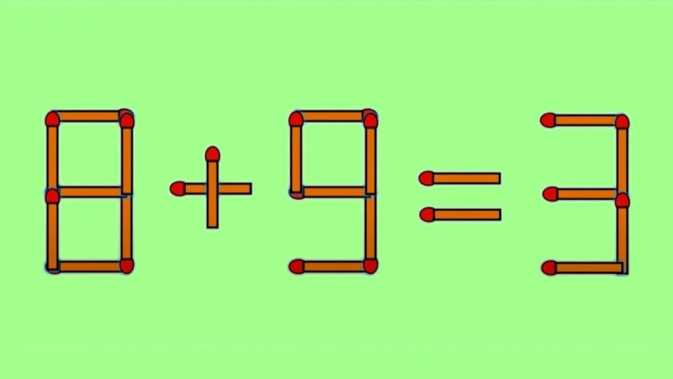 TEST IQ de weekend! Doar oamenii foarte inteligenți pot corecta 8+9=3 în doar câteva secunde
