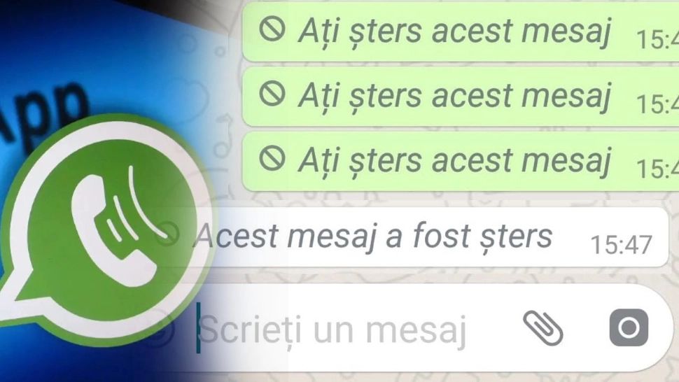 Metoda prin care poți să vezi un mesaj șters pe WhatsApp. Funcționează pe ambele sisteme de operare, Android și iOS