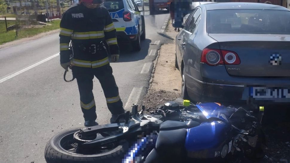 Accident mortal în județul Giurgiu: un motociclist care se îndrepta spre o paradă moto și-a pierdut viața într-o curbă