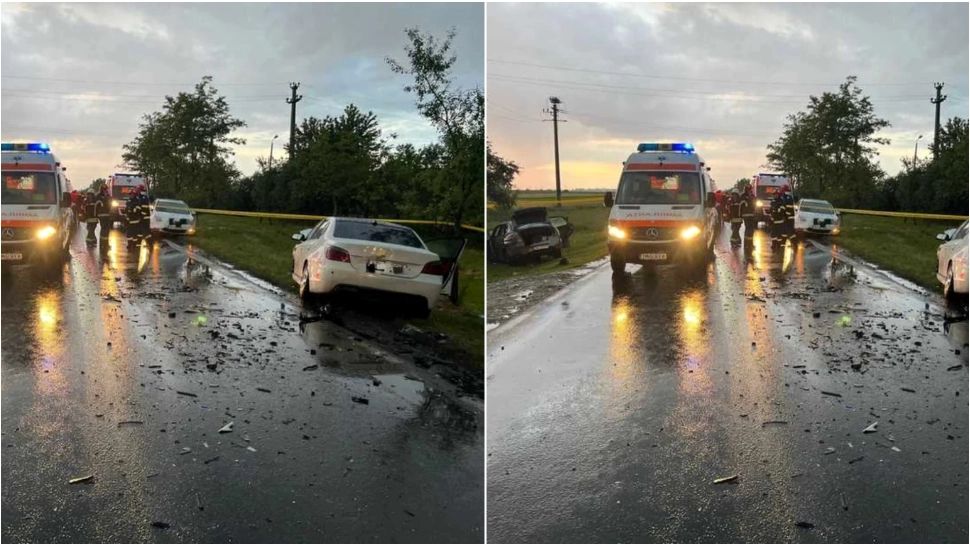 Tragedie în județul Timiș. O femeie a murit, iar alte patru persoane au fost rănite, în urma impactului dintre două mașini