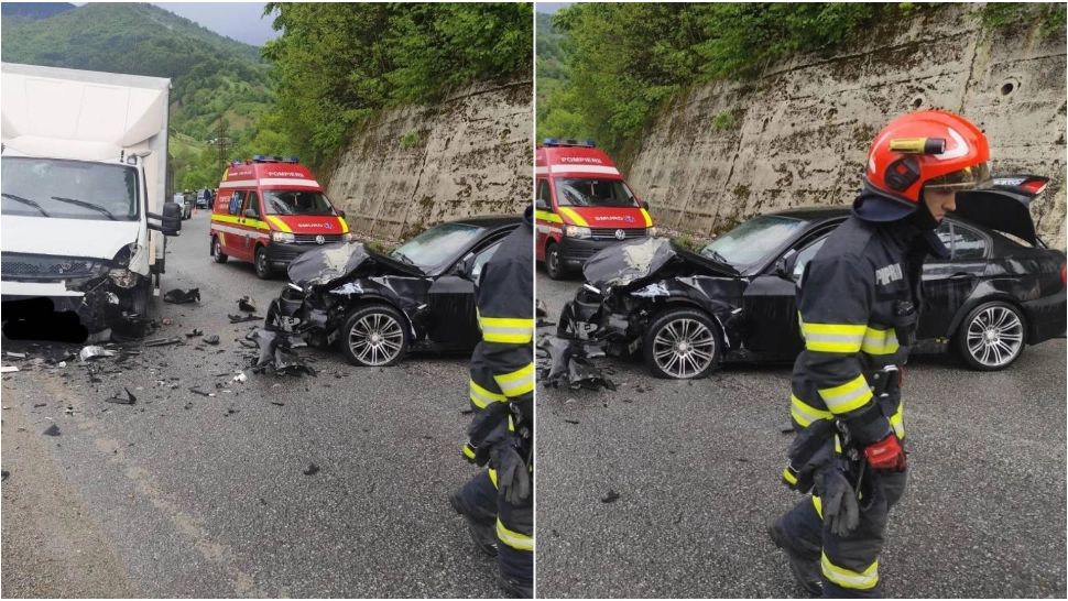 Accident rutier grav în Bistrița-Năsăud. Cinci persoare, printre care și un copil, au fost rănite 