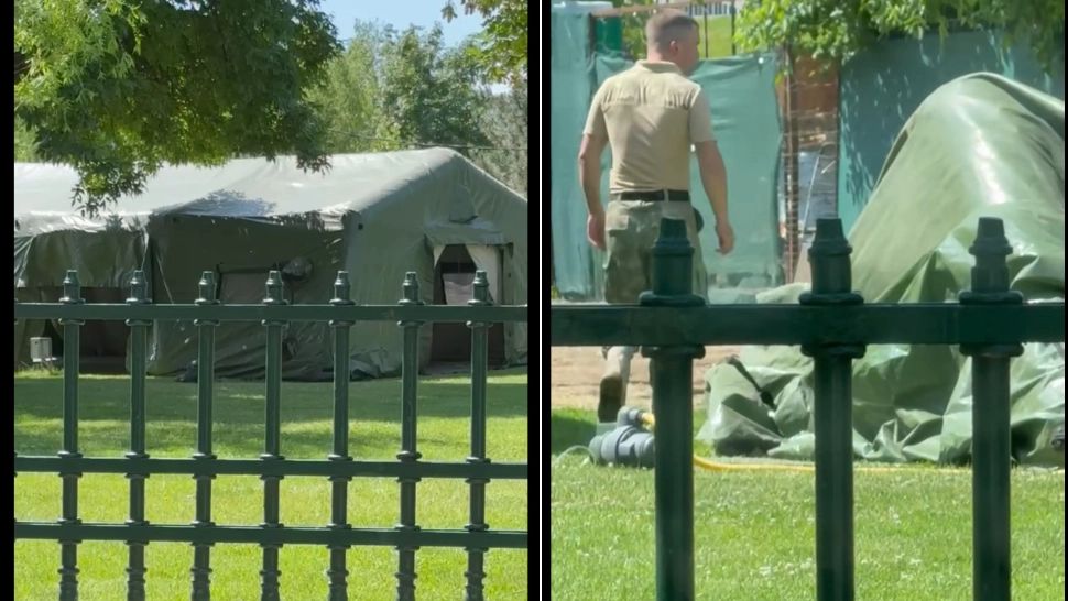 Primarul Sectorului 6 dezminte un FAKE NEWS. Ce sunt, de fapt, corturile militare instalate în Parcul Crângași, care au pus pe jar conspiraționiștii