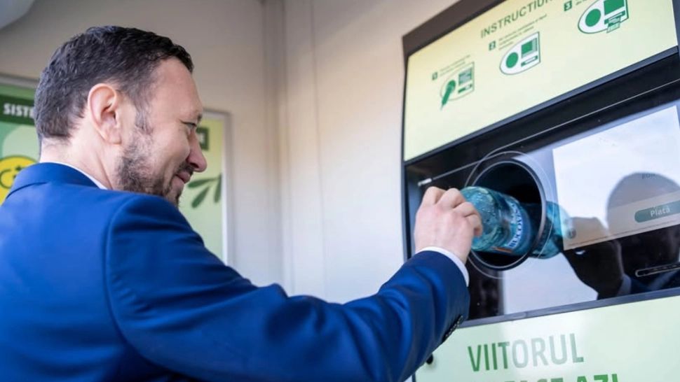 Ministrul Mediului, despre Sistemul Garanţie – Returnare: ”Am făcut România mai curată. Reţeaua punctelor de colectare, extinsă”