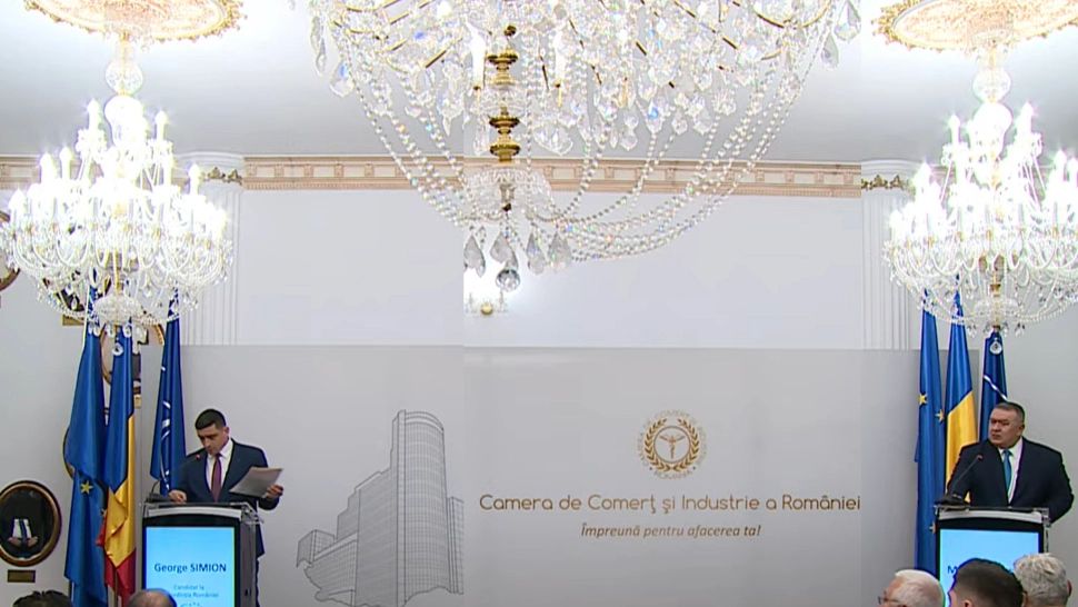 George Simion, mesaj de forță în dezbaterea de la CCIR, de la care Nicușor Dan a absentat: Antreprenorii sunt mințiți că statul român le ia 50% din afaceri dacă ajung eu președinte - VIDEO  
