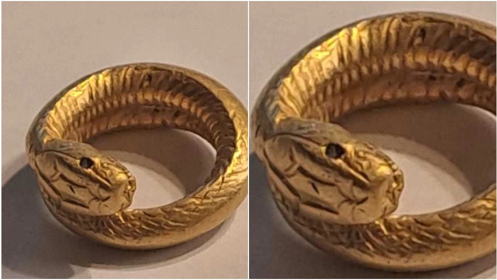 Descoperire uluitoare în Gorj! Inel de aur din perioada romană, găsit într-o pădure din satul Cătunele