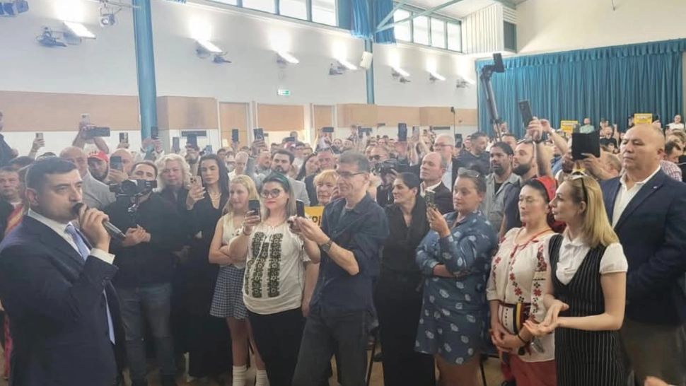 George Simion, mesaj de unitate de la Londra: Puterea este la români!