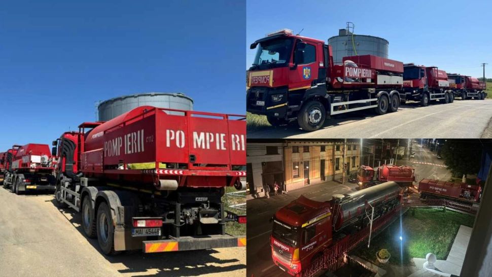 Dezastrul de la Praid. Peste 12,8 milioane litri de apă, distribuți în două săptămâni localităților aflate în stare de alertă