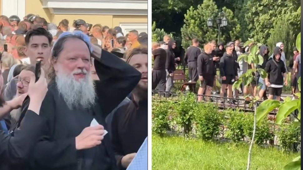 Preoți bătuți și gaze lacrimogene la Catedrala Mitropolitană din Cernăuți, lăcaș de cult unde slujbele se oficiază și în limba română