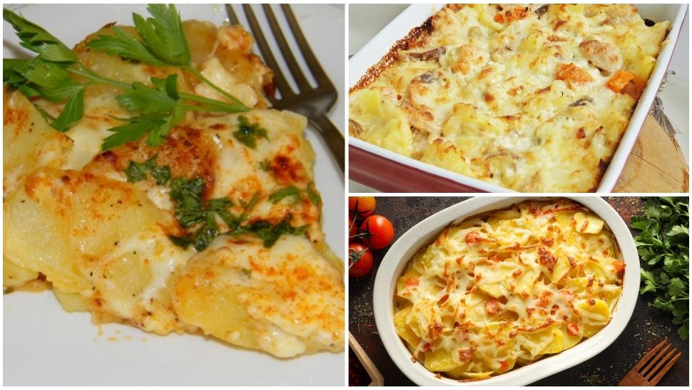 Cartofi cu mozzarella la cuptor. Rețeta simplă, delicioasă și rapidă pe care trebuie să o încerci 