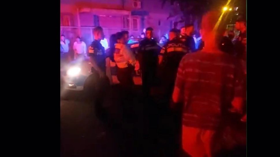 Urmărire ca în filme și focuri de armă în Capitală. Un suspect a vrut să scape de oamenii legii VIDEO