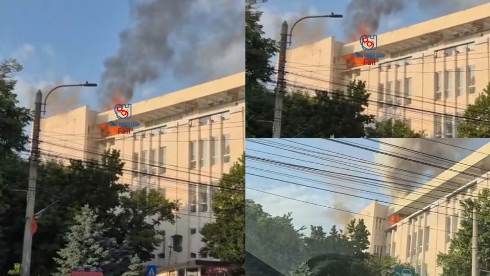 Incendiu la o sală de sport din Suceava! 50 de persoane s-au autoevacuat 