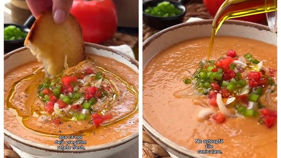 Supă rece de vară. Cum se prepară Gazpacho: secretul spanioloaicelor