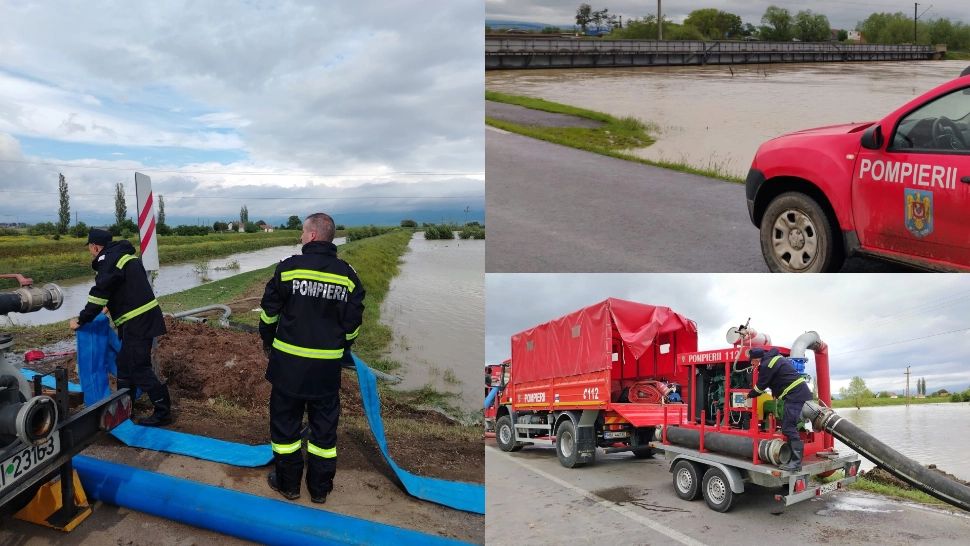 România, maturată de puhoaie. DSU: 11 localități din nouă județe, afectate de inundații în ultimele 24 de ore