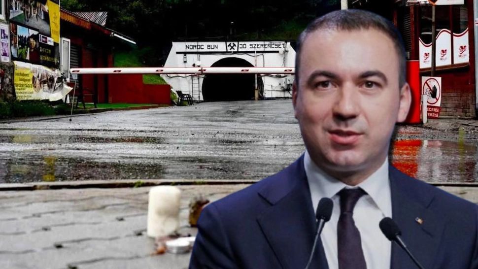 Ministrul Economiei, despre stadiul lucrărilor la salina Praid: ”Trebuie să oprim apa să se infiltreze în galerii. Experții analizează situația”