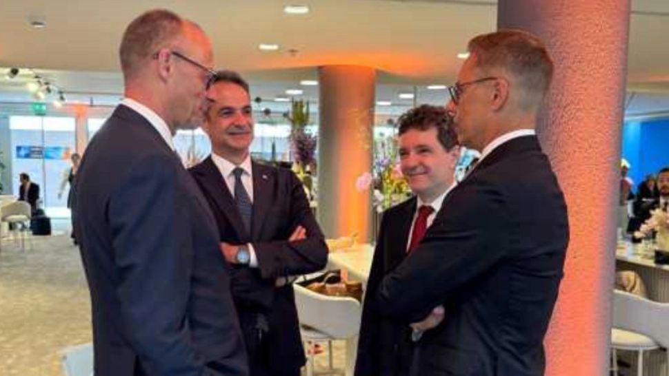 Nicușor Dan, întâlniri importante în cadrul summitului NATO. Premierul Canadei și cancelarul Germaniei, printre liderii care au stat de vorbă cu președintele României