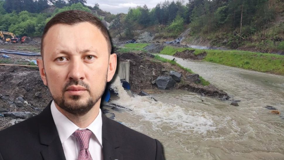 Ministrul Mediului, după vizita de la Praid: ”Este esenţial să oprim cât mai repede şi definitiv infiltraţiile”