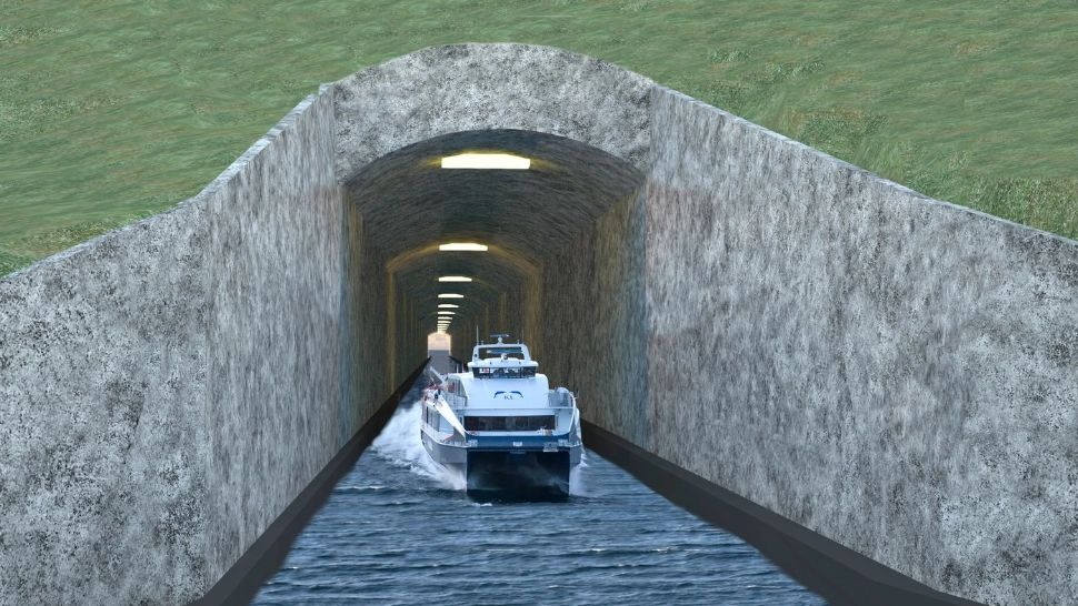 Primul tunel maritim care trece prin munte se construiește chiar în Europa. Este considerat o minune inginerească. VIDEO