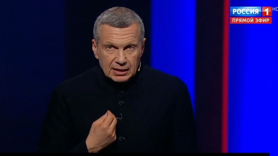 Încă un delir al propagandistului lui Putin. Soloviov cere cucerirea a două capitale europene majore. „Pur și simplu trebuie luate”