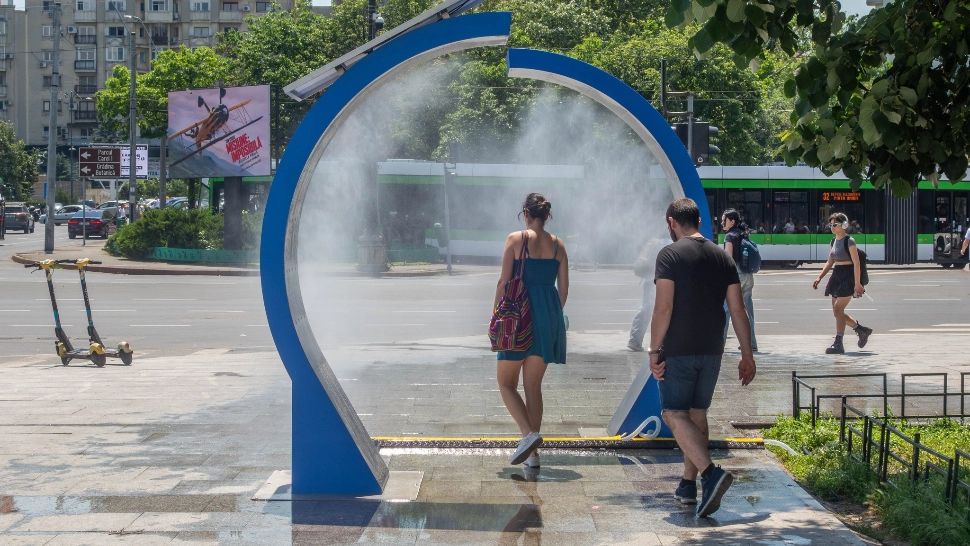 Primăria Capitalei instalează puncte de răcorire pentru pietoni