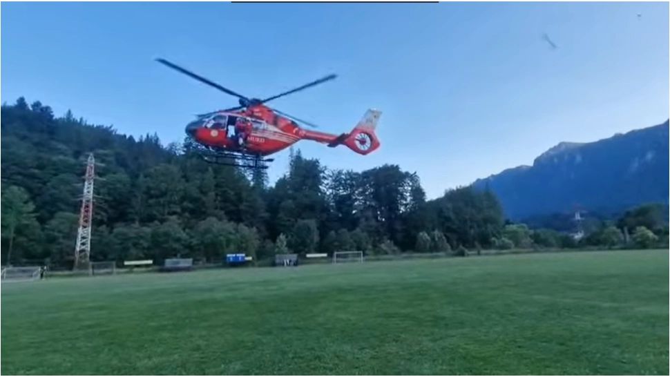 Turistă accidentată în Munții Bucegi. Intervine elicopterul SMURD - VIDEO 