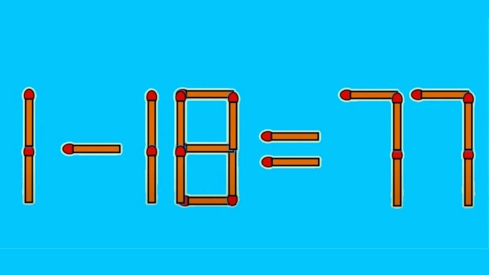 Test IQ la final de săptămână. Doar cele mai inteligente persoane pot corecta 1-18=77