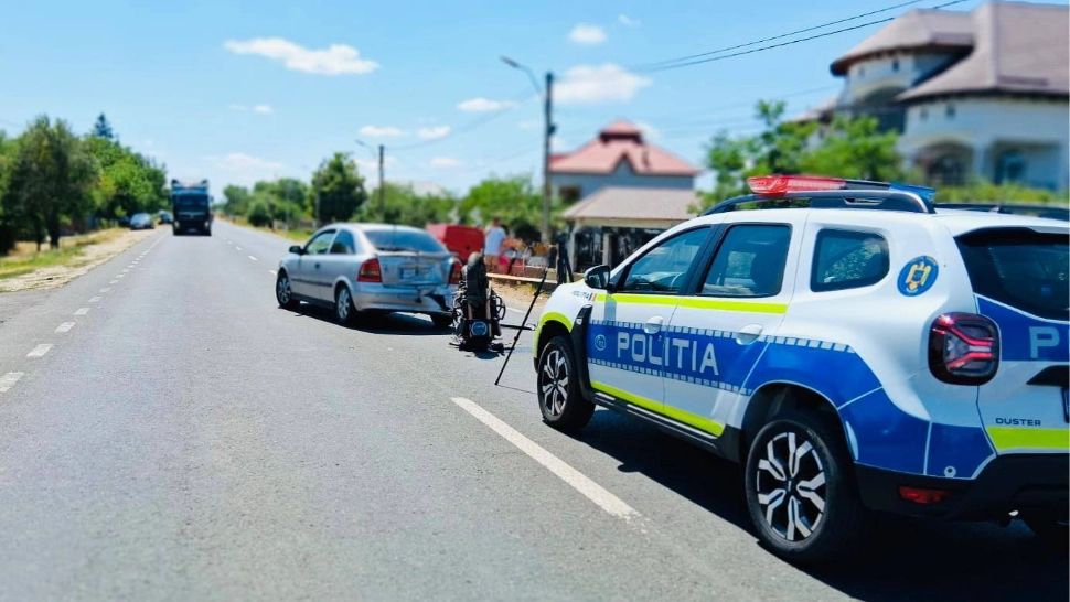 Accident grav pe E70, în Giurgiu: două victime în urma impactului, intervenție cu elicopter SMURD