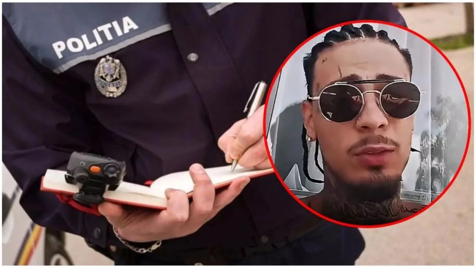 Trapperul care a înjurat România a rămas pieton. Motivul pentru care polițiștii i-au suspendat permisul de conducere 