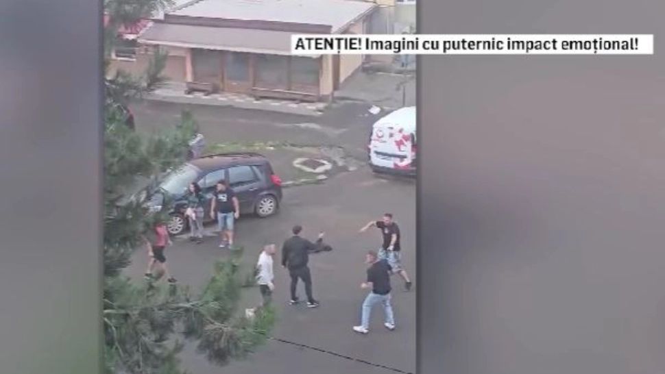 Bătaie ca în Vestul Sălbatic. Agresorii au fost reținuți