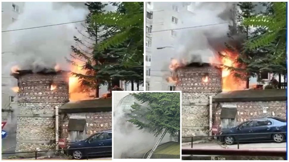 Incendiu devastator în Argeș! O biserică a fost curpinsă de flăcări chiar înainte de Postul Adormirii Maicii Domnului 