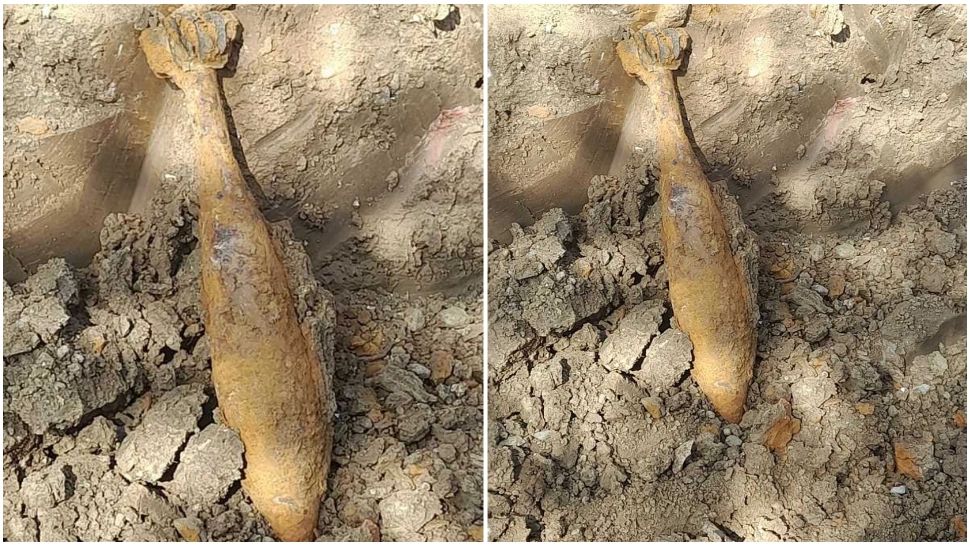 Alertă în Oradea! Bombă aruncător, în stare de funcţionare, din timpul celui de-Al Doilea Război Mondial, găsită în timpul lucrărilor de consolidare a unei străzi 