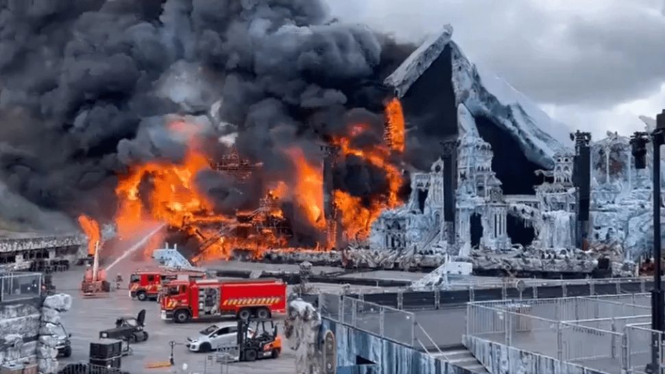 Incendiu GIGANTIC pe scena unuia dintre cele mai mari festivaluri muzicale din Europa – VIDEO