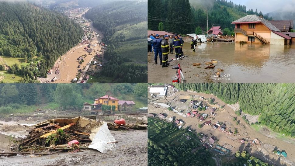 Sfidarea autorităților, românii loviți de viituri sunt arătați cu degetul. Apele Române: Sinistrații sunt vinovați pentru tragedie 