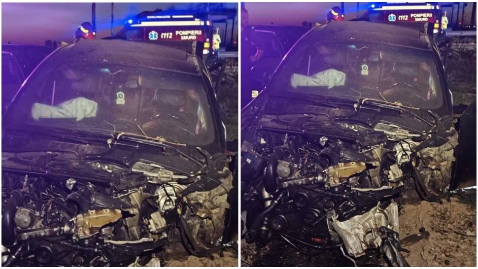 Accident grav în Neamț! Tânăr rănit după ce mașina sa a fost acroșată de un tren