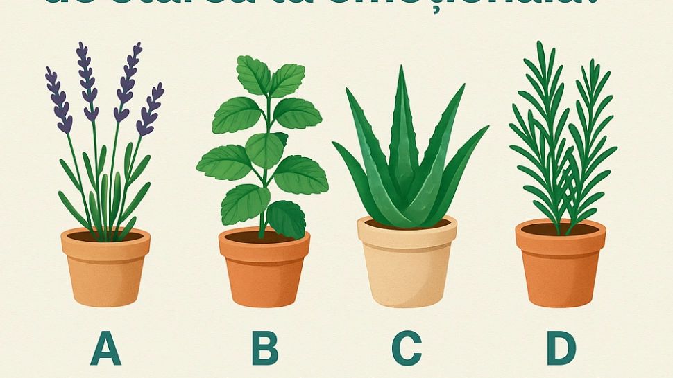 Ce plantă alegi pentru a afla care este starea ta emoțională în această perioadă?