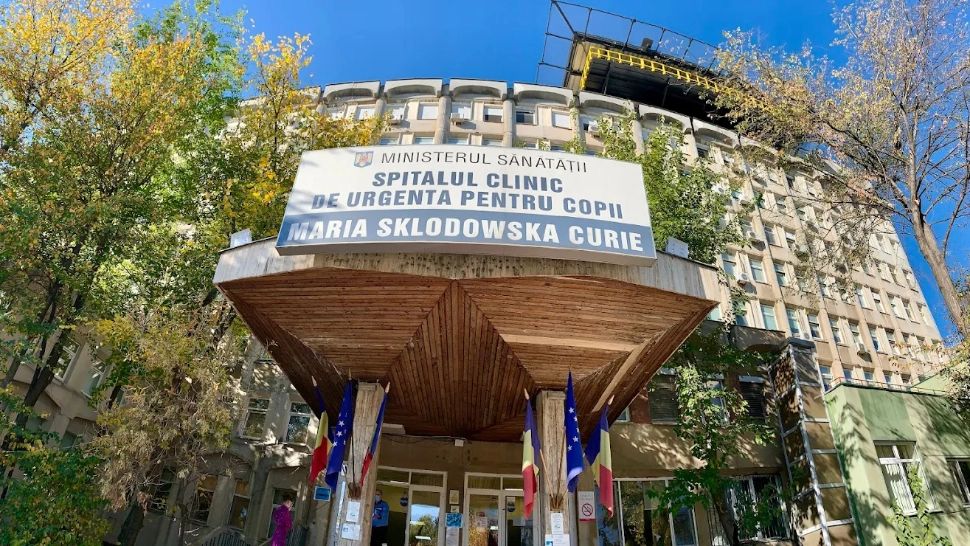Scandal la Spitalul „Marie Curie” din București. Agentul de pază a folosit spray lacrimogen să îl potolească pe scandalagiu, oamenii au sunat la 112